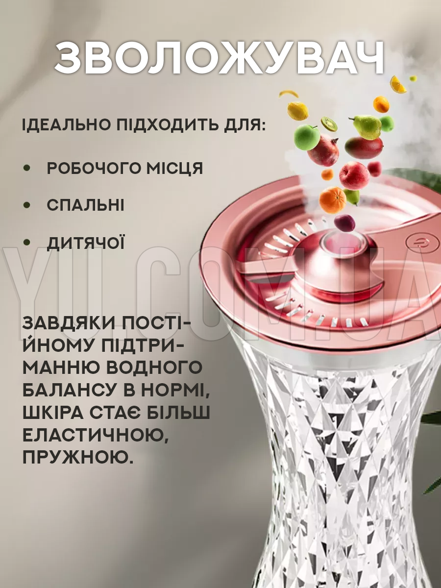 Увлажнитель воздуха-кристальная лампа Air Purifier Crystal Увлажнитель воздуха-кристальная лампа Air Purifier Crystal